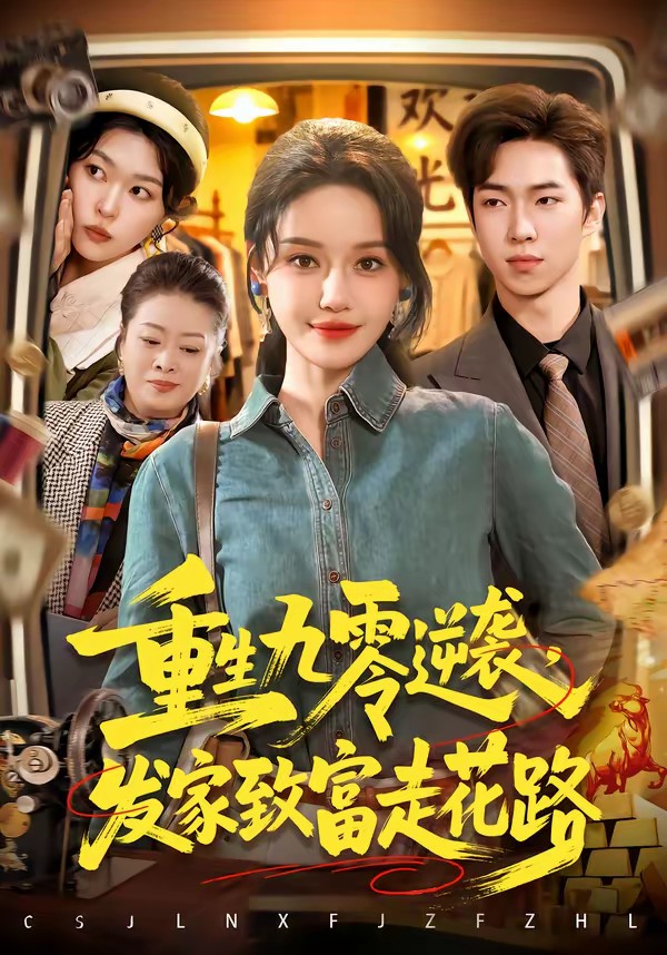 重生九零逆袭，发家致富走花路封面图