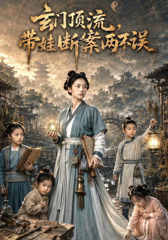 玄门顶流，带娃断案两不误封面图