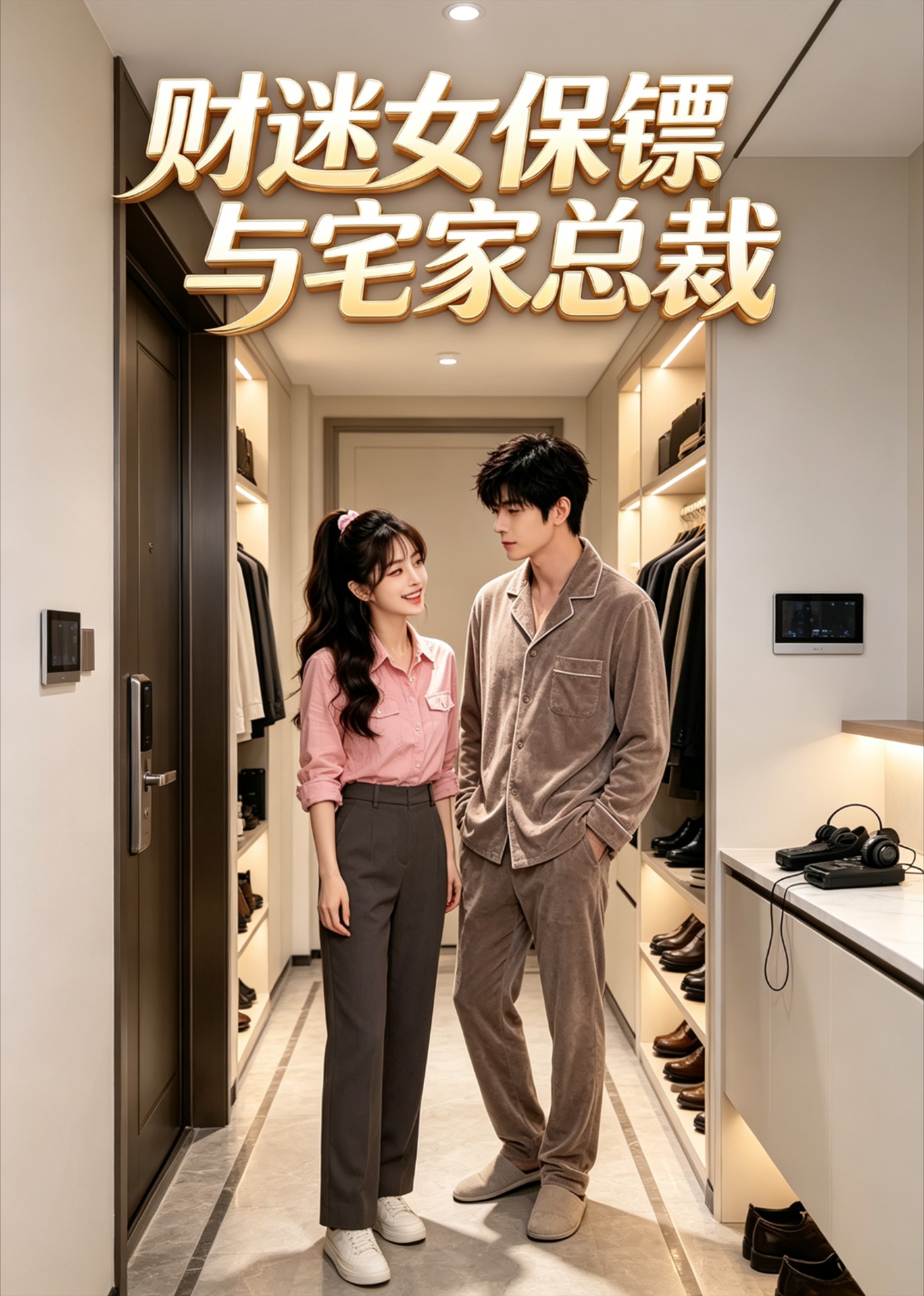 财迷女保镖与宅家总裁封面图