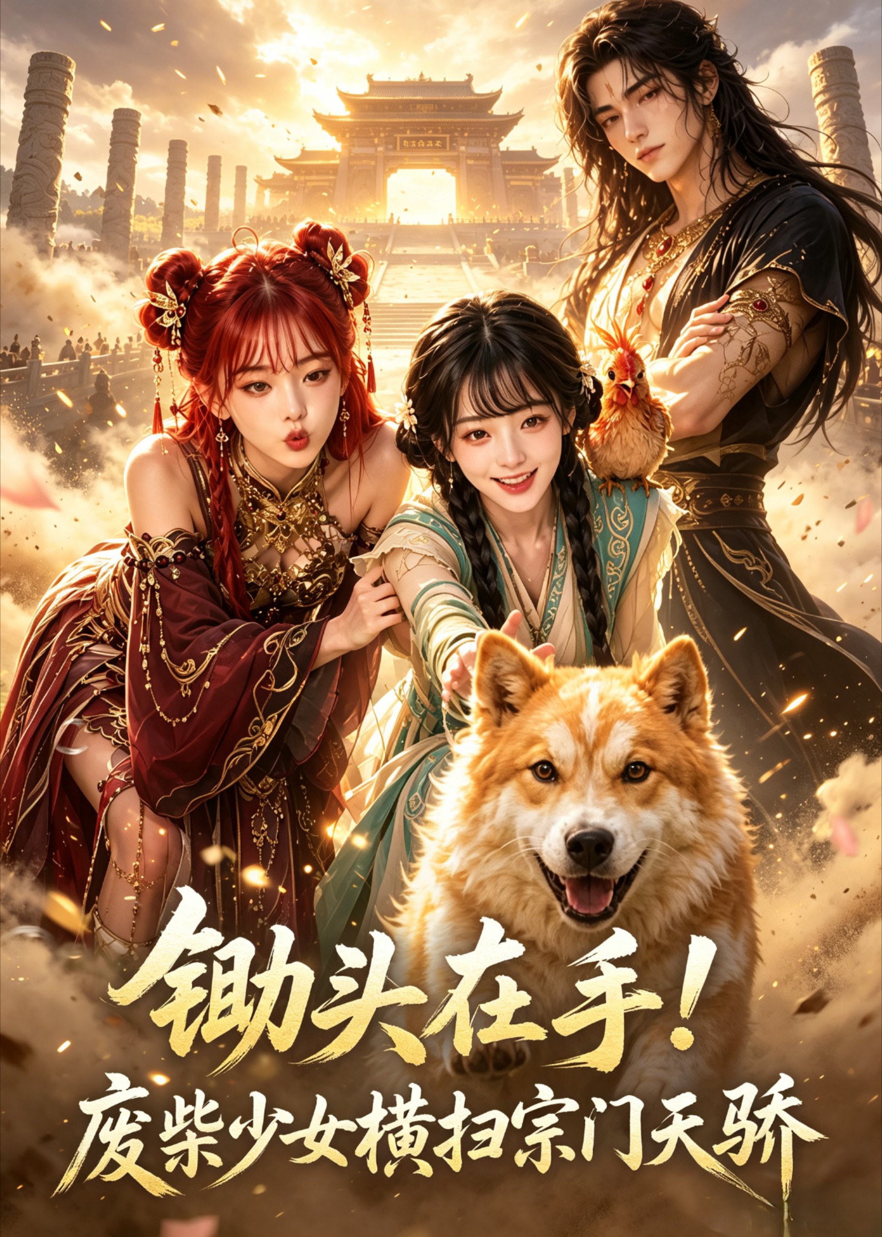 锄头在手废柴少女横扫宗门天骄封面图
