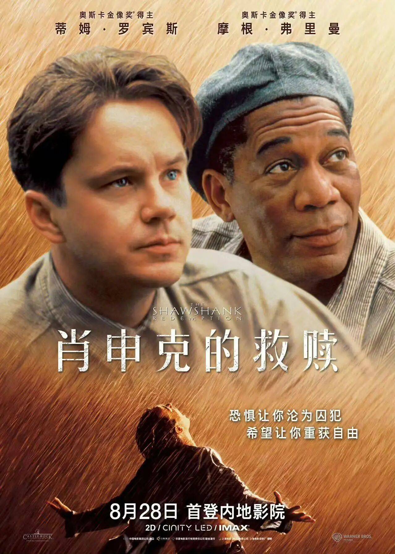 《肖申克的救赎》内地定档！封面图