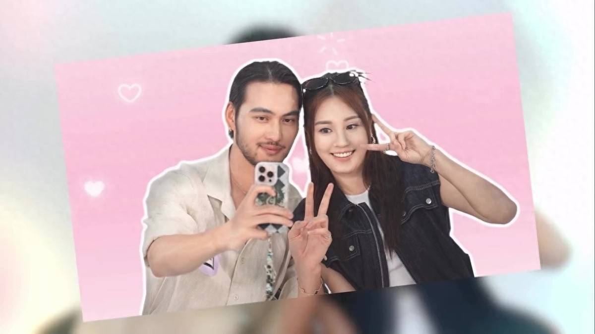 TVB前女星单身3年，首录内地恋综，成功配对一米八三帅气男模封面图
