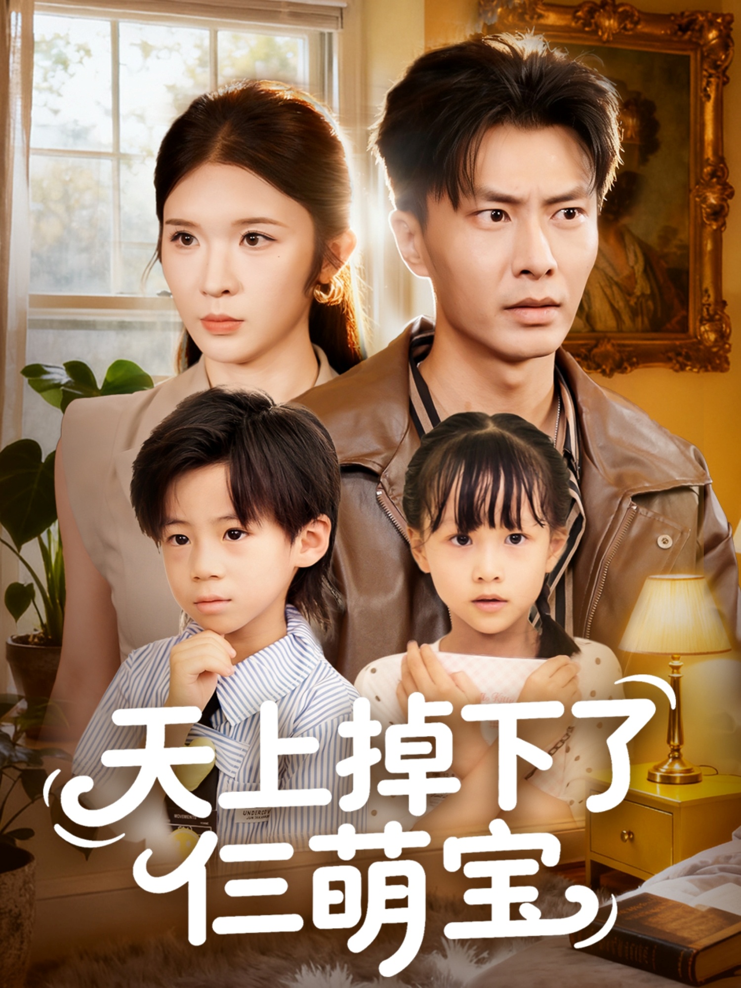 天上掉下了仨萌宝封面图