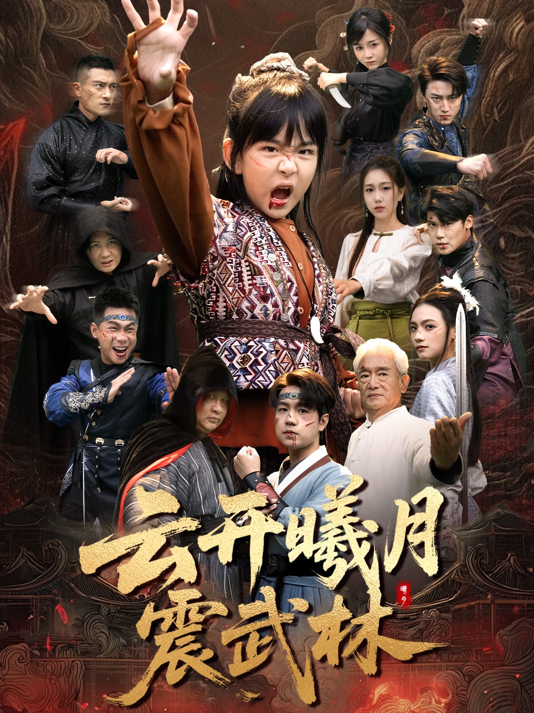 云开曦月震武林封面图