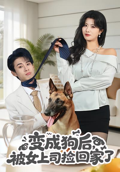 变成狗后，被女上司捡回家了封面图