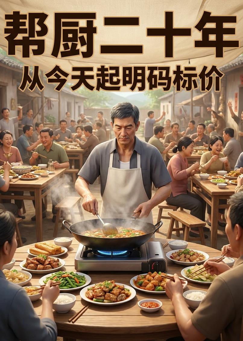 帮厨二十年，从今天起明码标价封面图