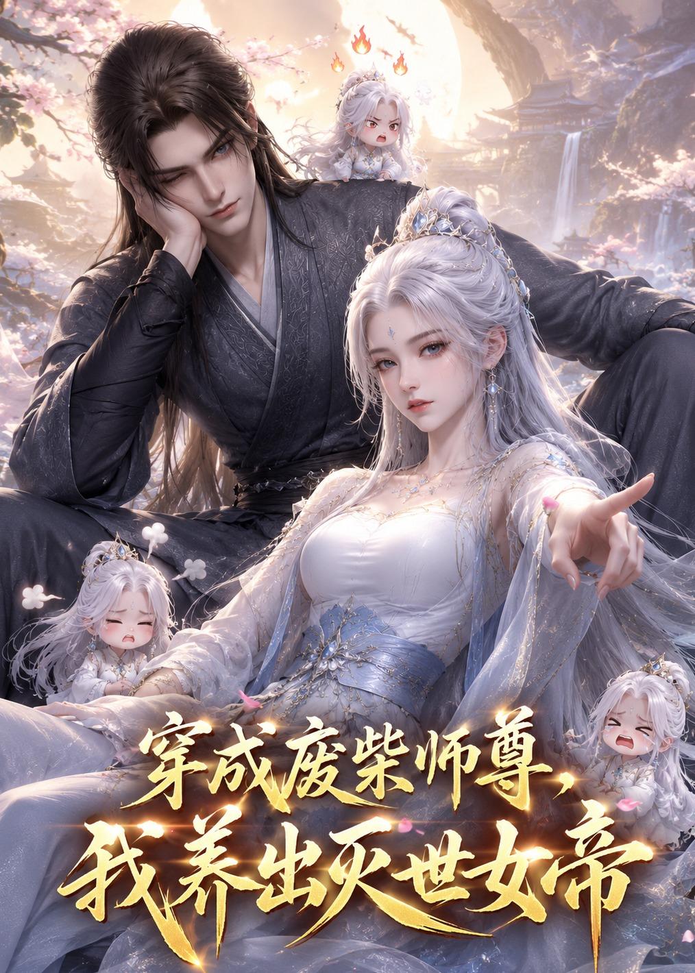 穿成废材师尊，我养出灭世女帝封面图