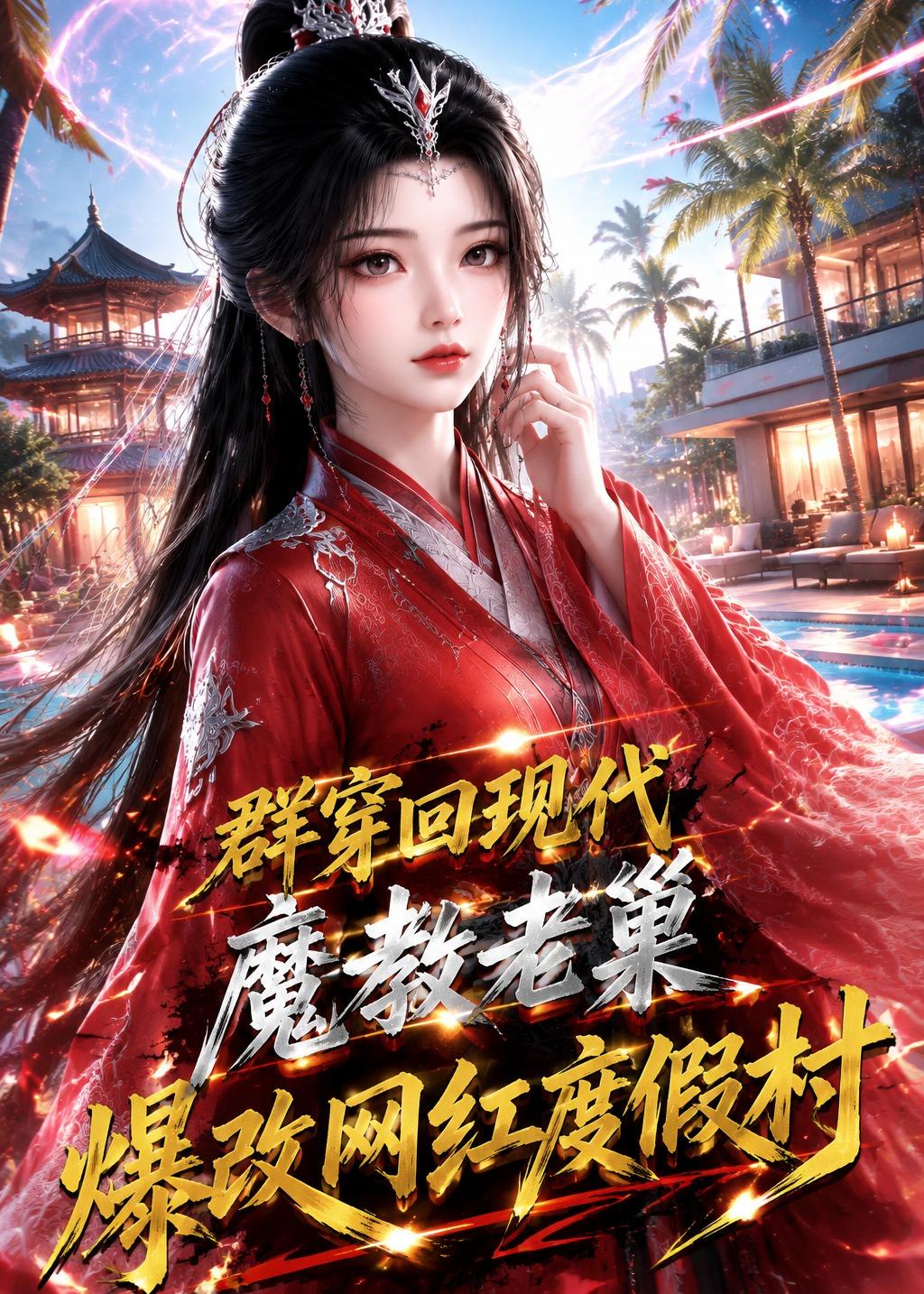 群穿回现代魔教老巢爆改网红度假村封面图