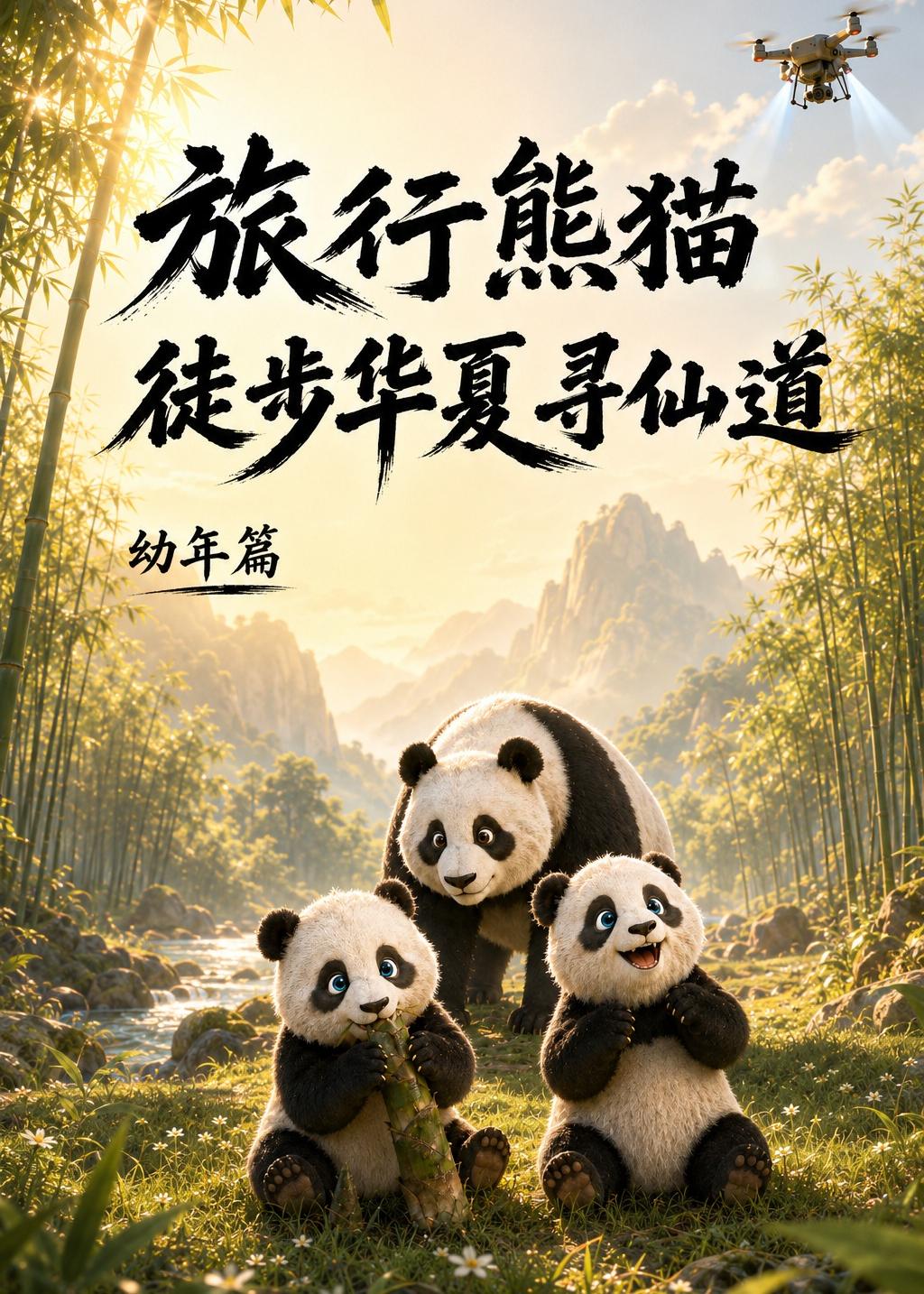 旅行熊猫：徒步华夏寻仙道封面图