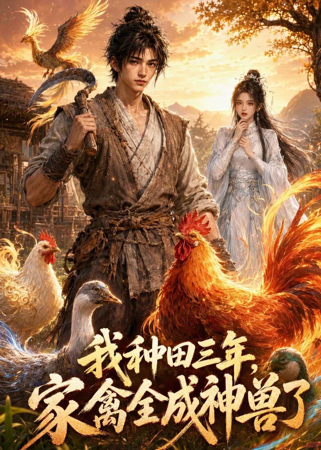 我种田三年，家禽全成神兽了封面图
