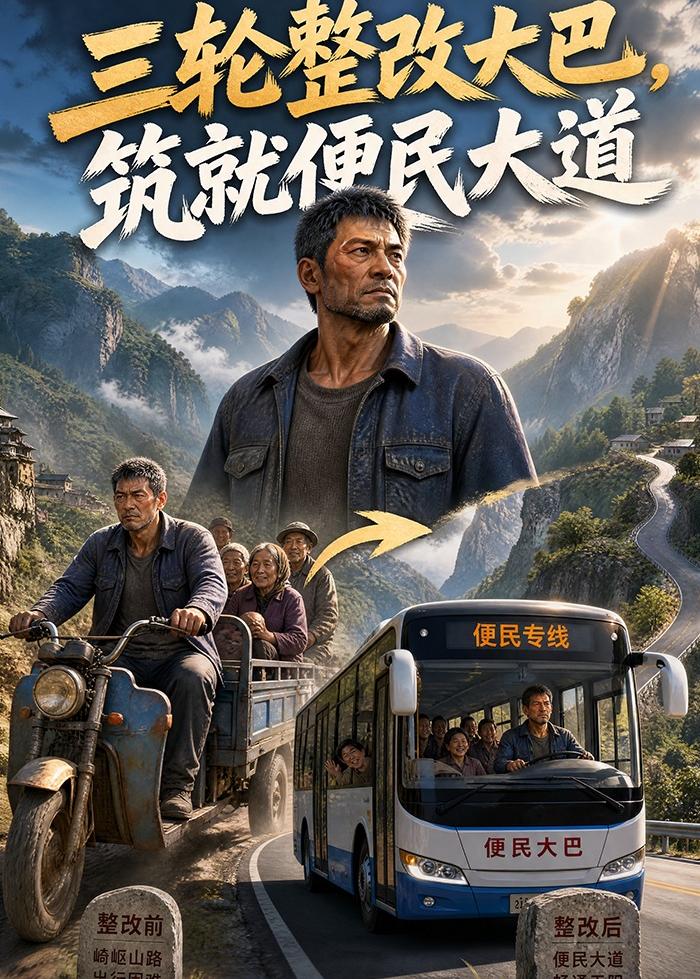三轮整改大巴，筑就便民大道封面图