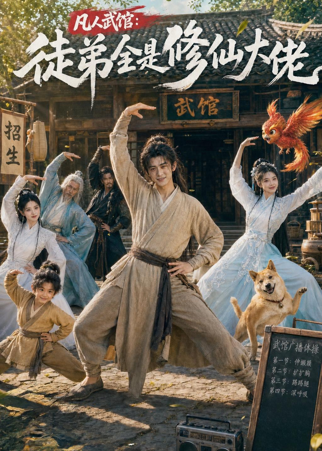 凡人武馆：徒弟全是修仙大佬封面图
