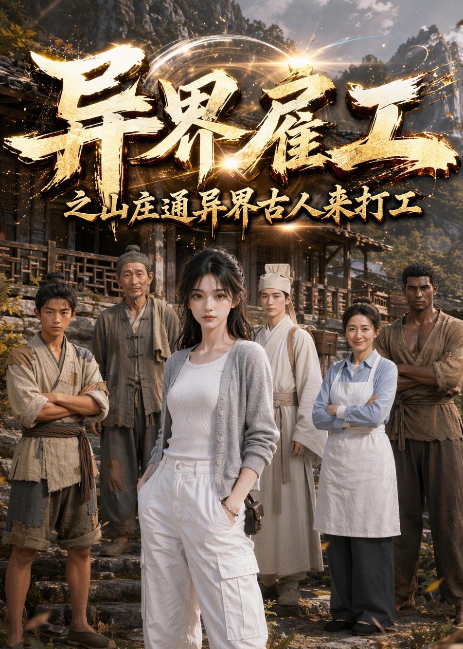 异界雇工之山庄通异界古人来打工封面图