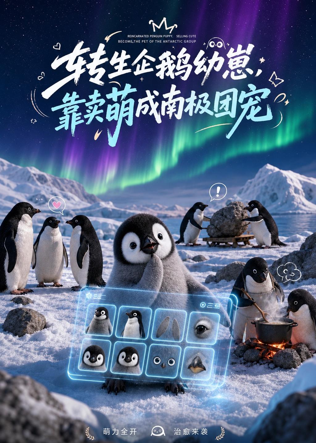 转生企鹅幼崽，靠卖萌成南极团宠封面图