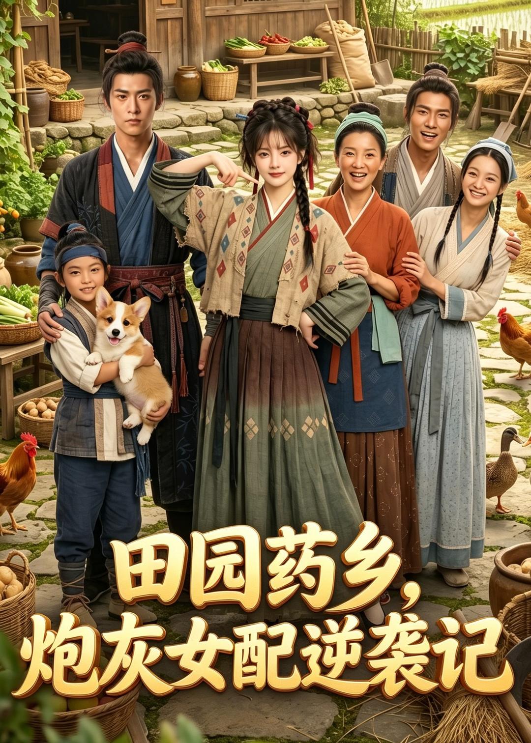 田园药乡，炮灰女配逆袭记封面图