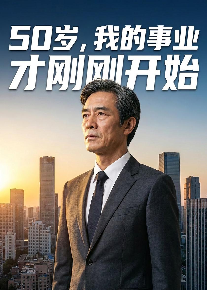 50岁，我的事业才刚刚开始封面图