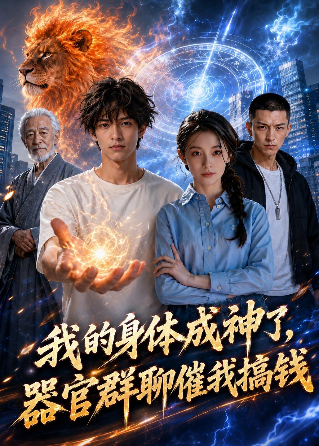 我的身体成神了，器官群聊催我搞钱封面图