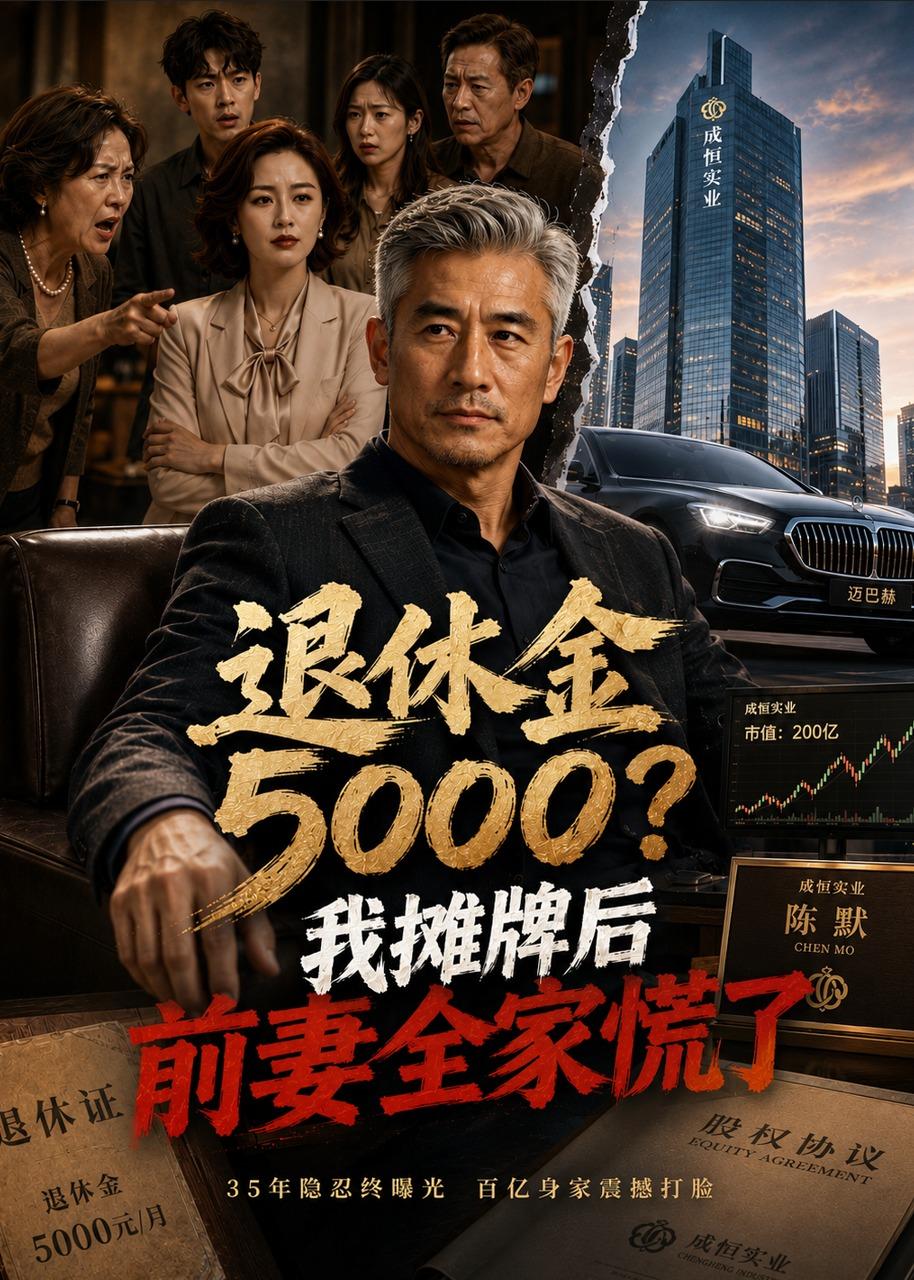 退休金5000？我摊牌后前妻全家慌了封面图