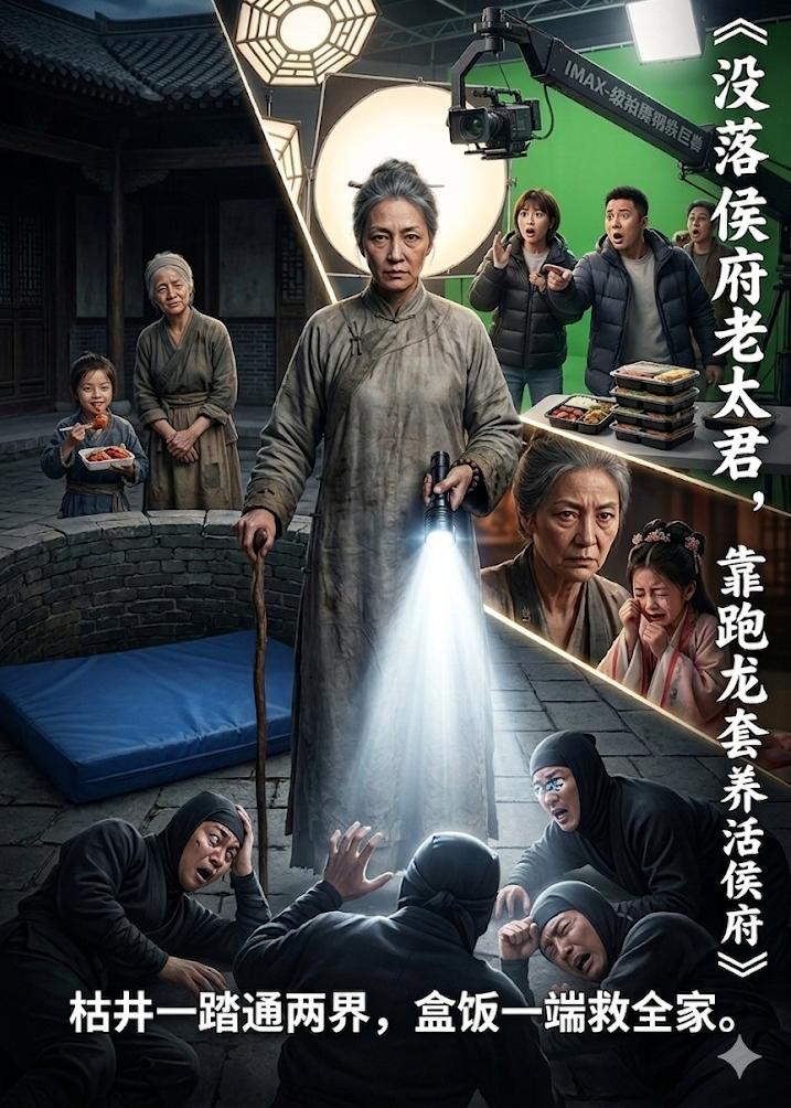 没落侯府老太君，靠跑龙套养活侯府封面图