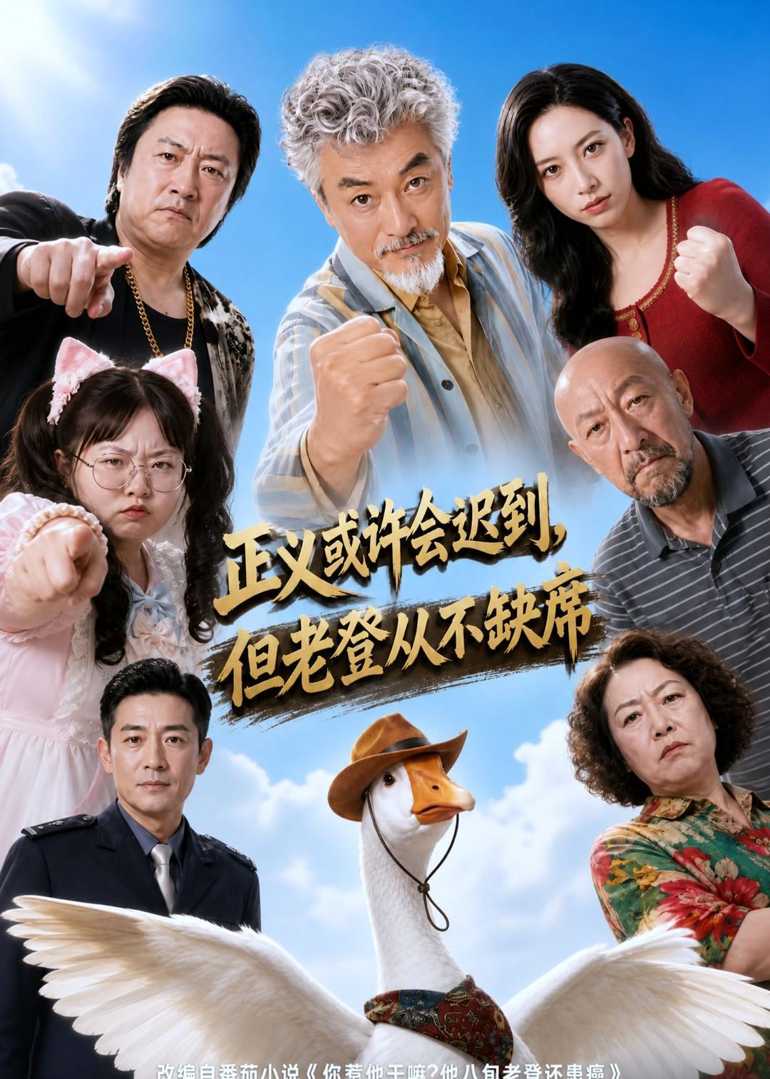 正义或许会迟到，但老爸从不缺席封面图