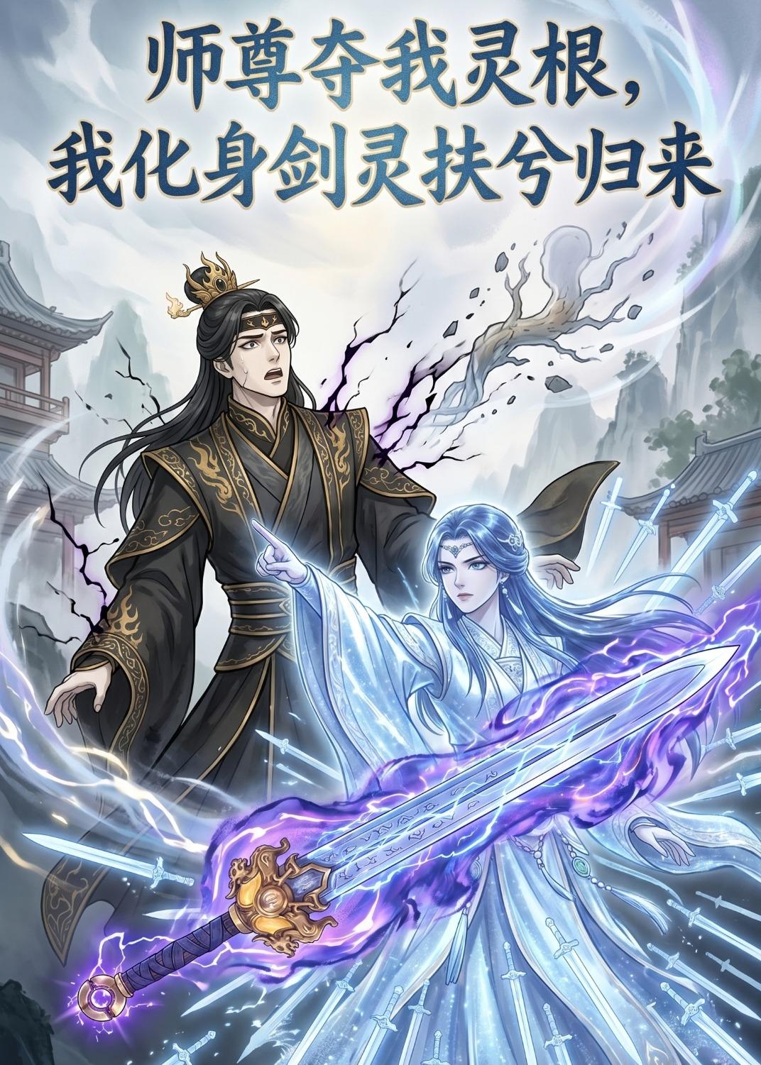 师尊夺我灵根，我化身剑灵扶兮归来封面图