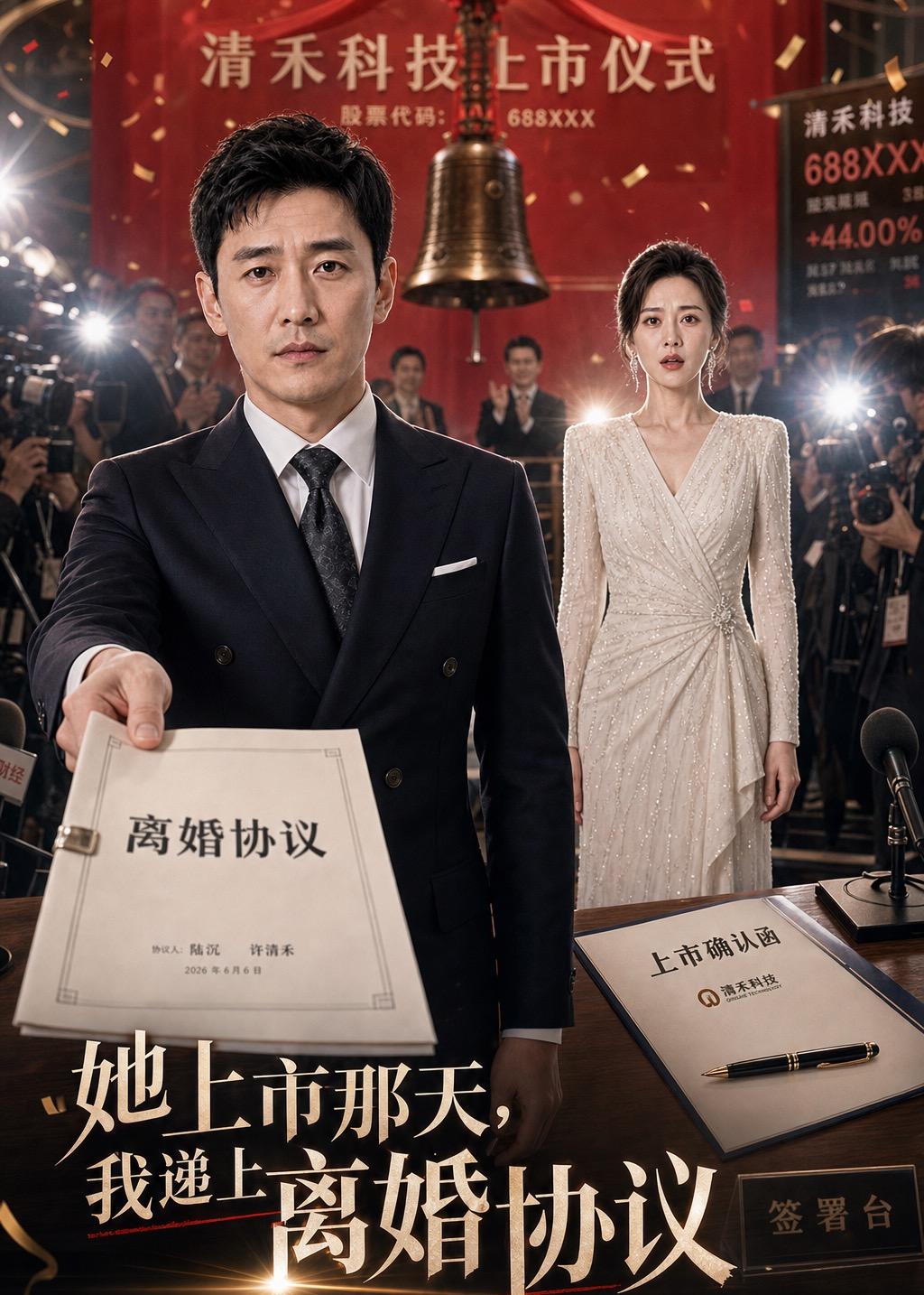她上市那天，我递上离婚协议封面图