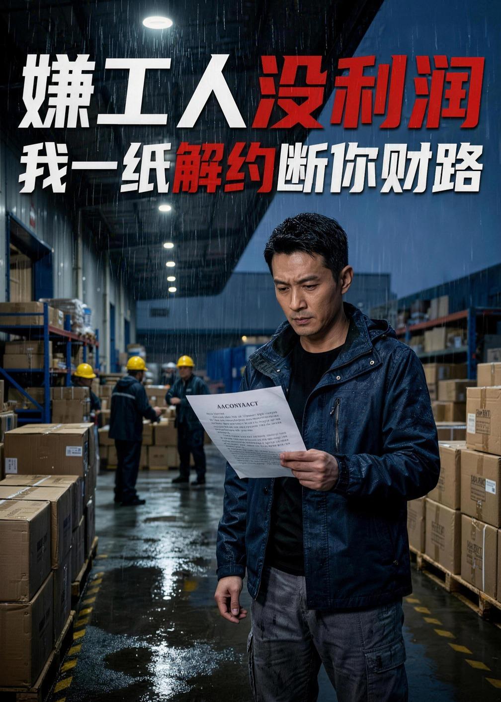 嫌工人没利润，我一纸解约断你财路封面图