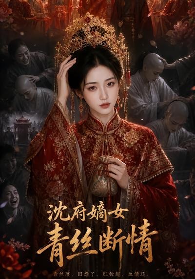 沈府嫡女，青丝断情封面图