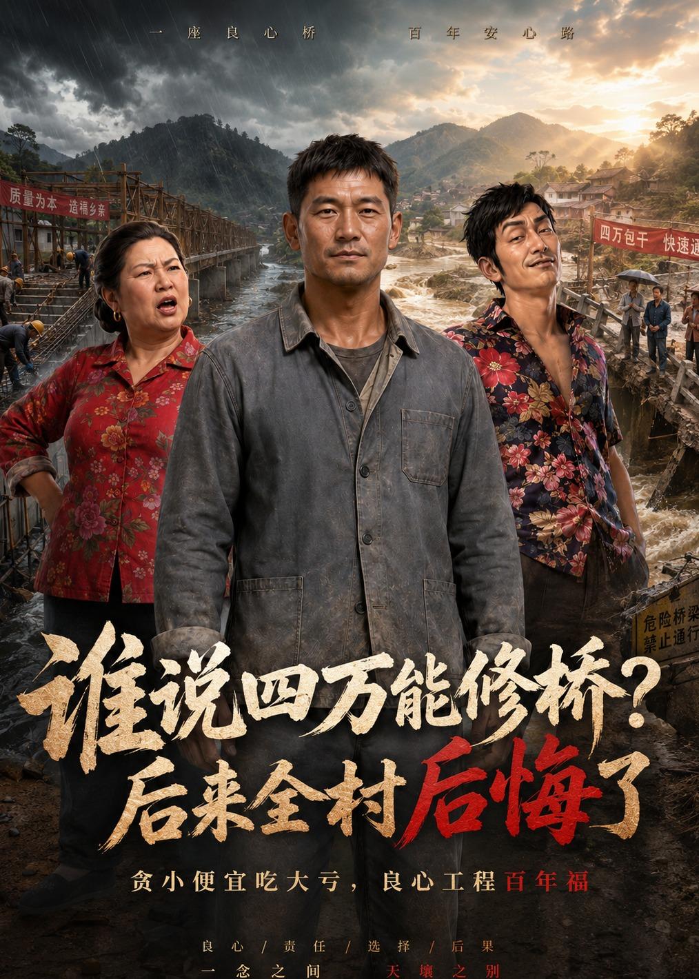 谁说四万能修桥？后来全村后悔了封面图