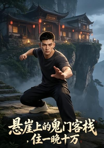 悬崖上的鬼门客栈，住一晚十万封面图