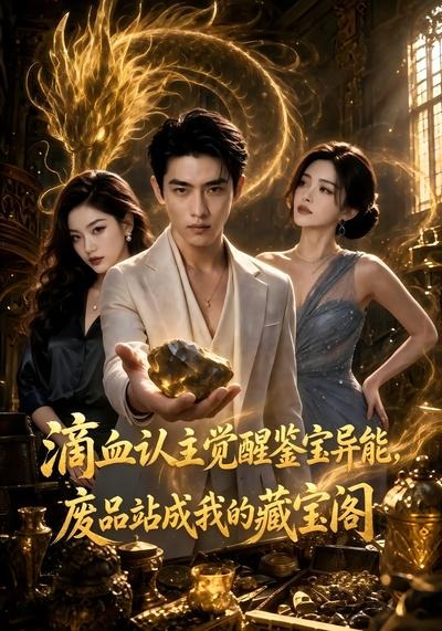 滴血认主觉醒鉴宝异能，废品站成我的藏宝阁封面图
