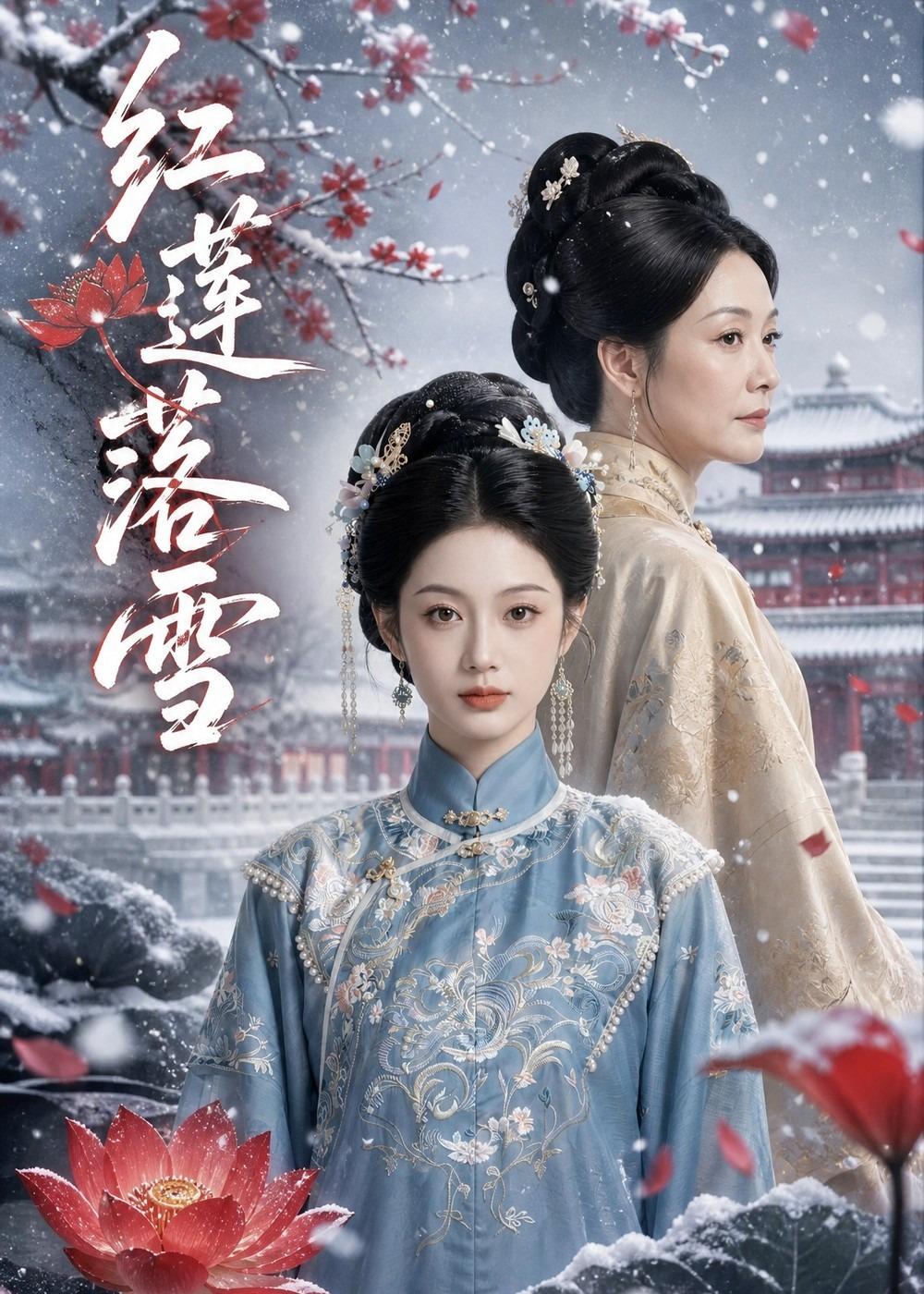 红莲落雪封面图