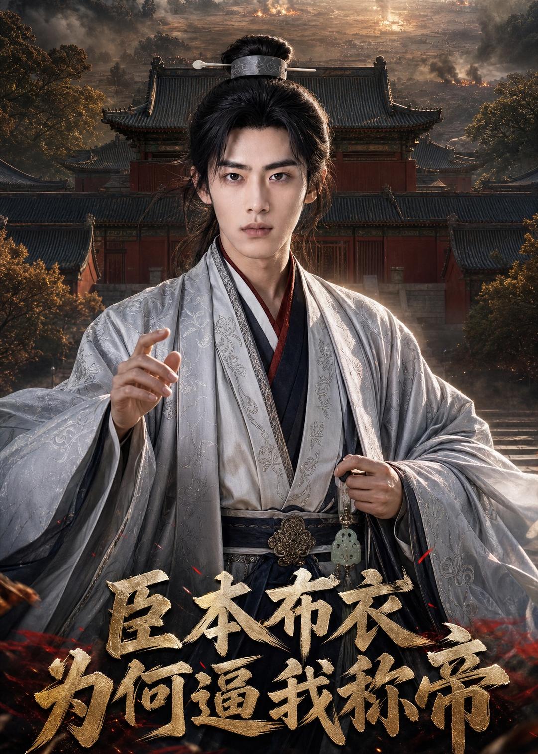 臣本布衣，为何逼我称帝(AI漫剧)封面图