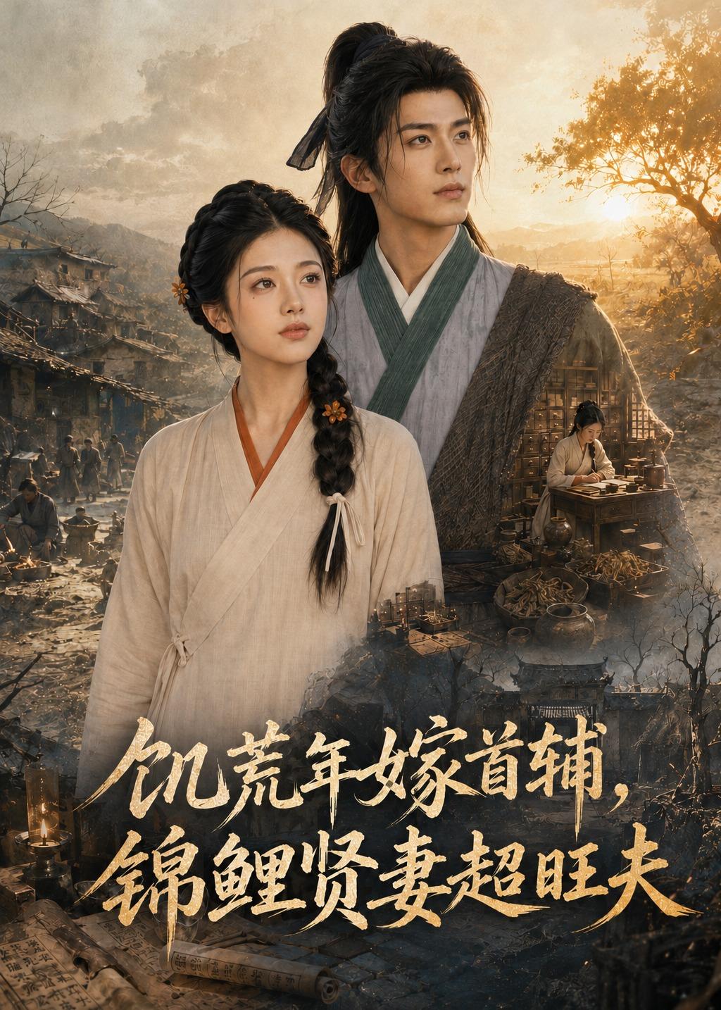 饥荒年嫁首辅，锦鲤贤妻超旺夫封面图