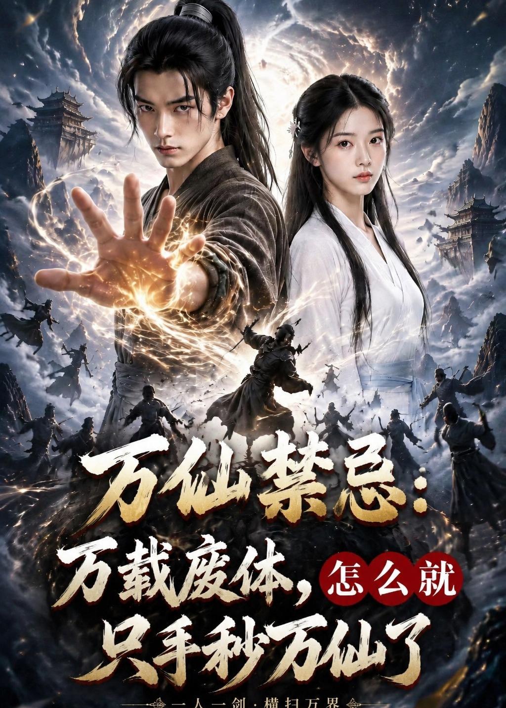 万仙禁忌：万载废体，怎么就只手秒万仙了封面图