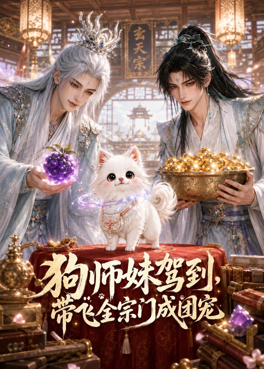狗师妹驾到，带飞全宗门成团宠封面图