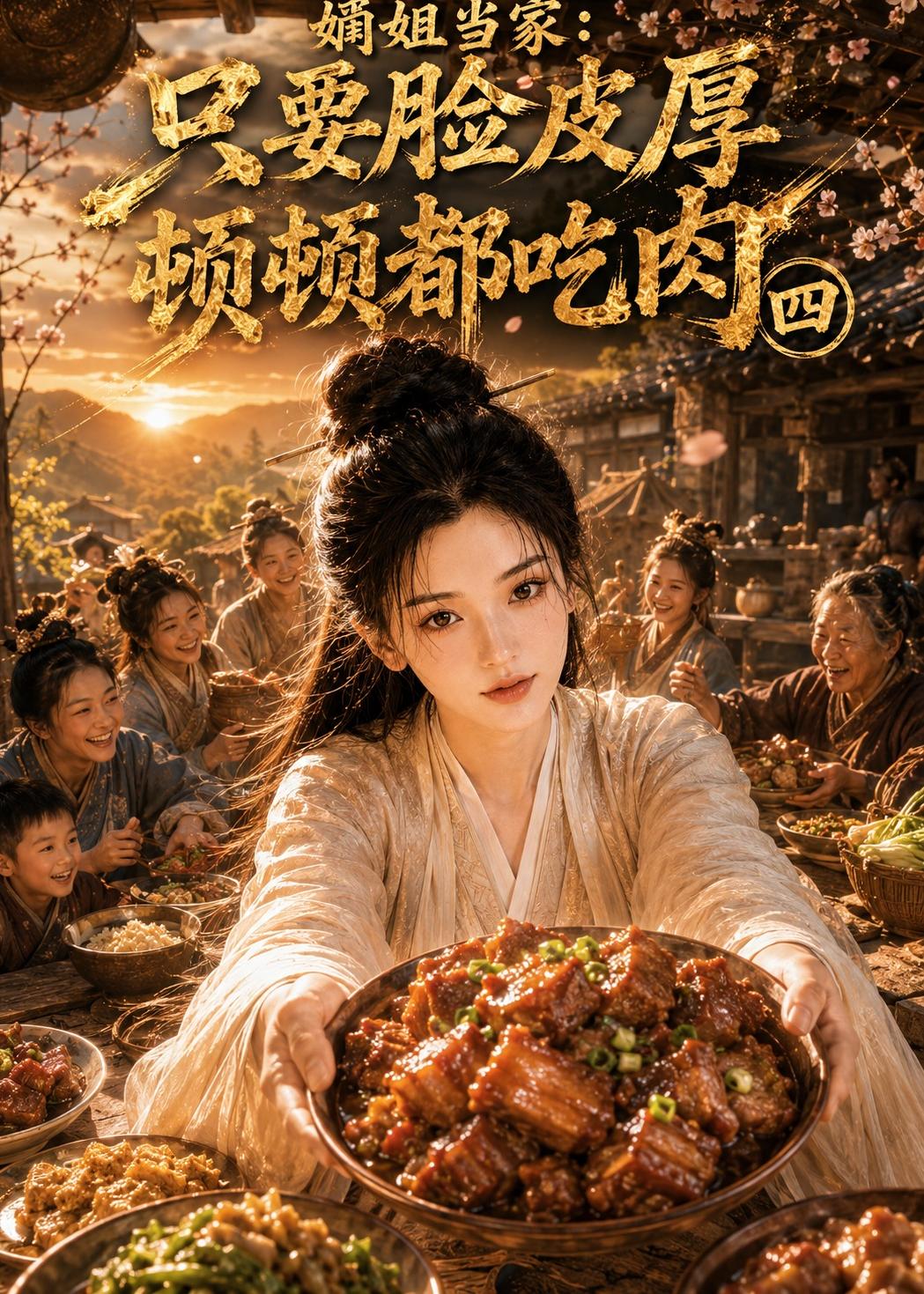 嫡姐当家：只要脸皮厚顿顿都吃肉四封面图