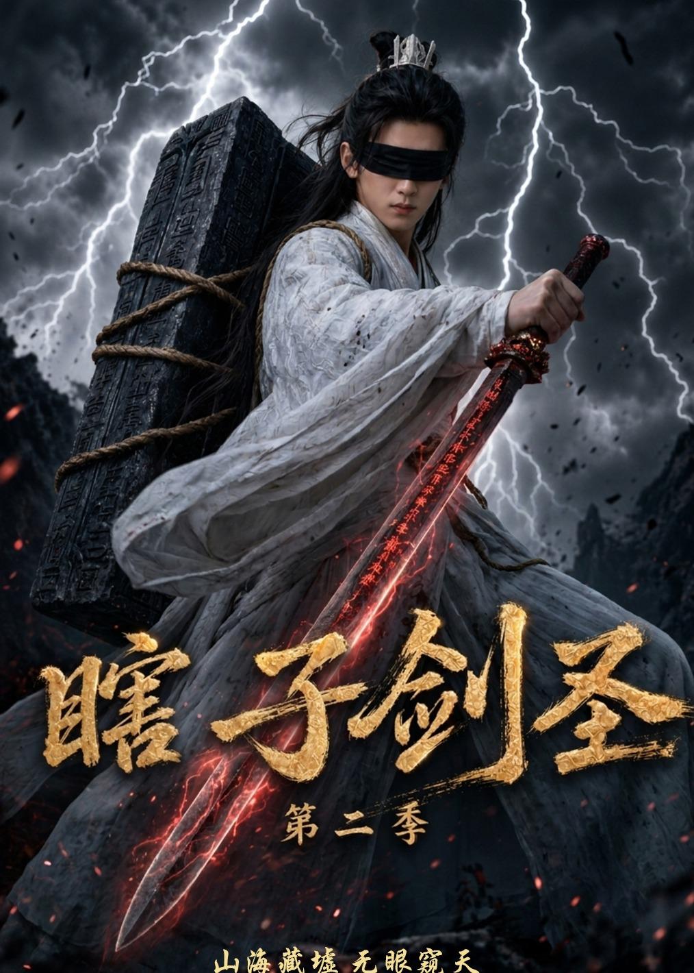 瞎子剑圣第二季，山海藏墟，无眼窥天封面图