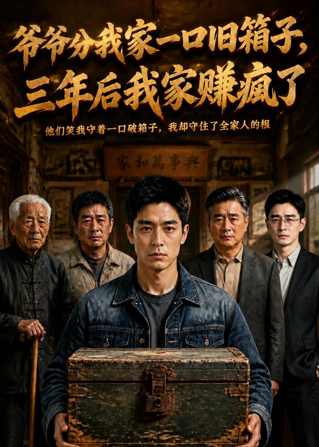 爷爷分我家一口旧箱子，三年后我家赚疯了封面图