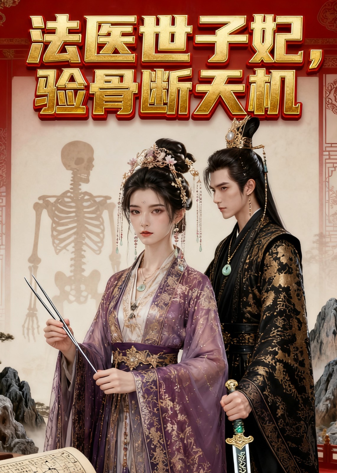 法医世子妃，验骨断天机封面图