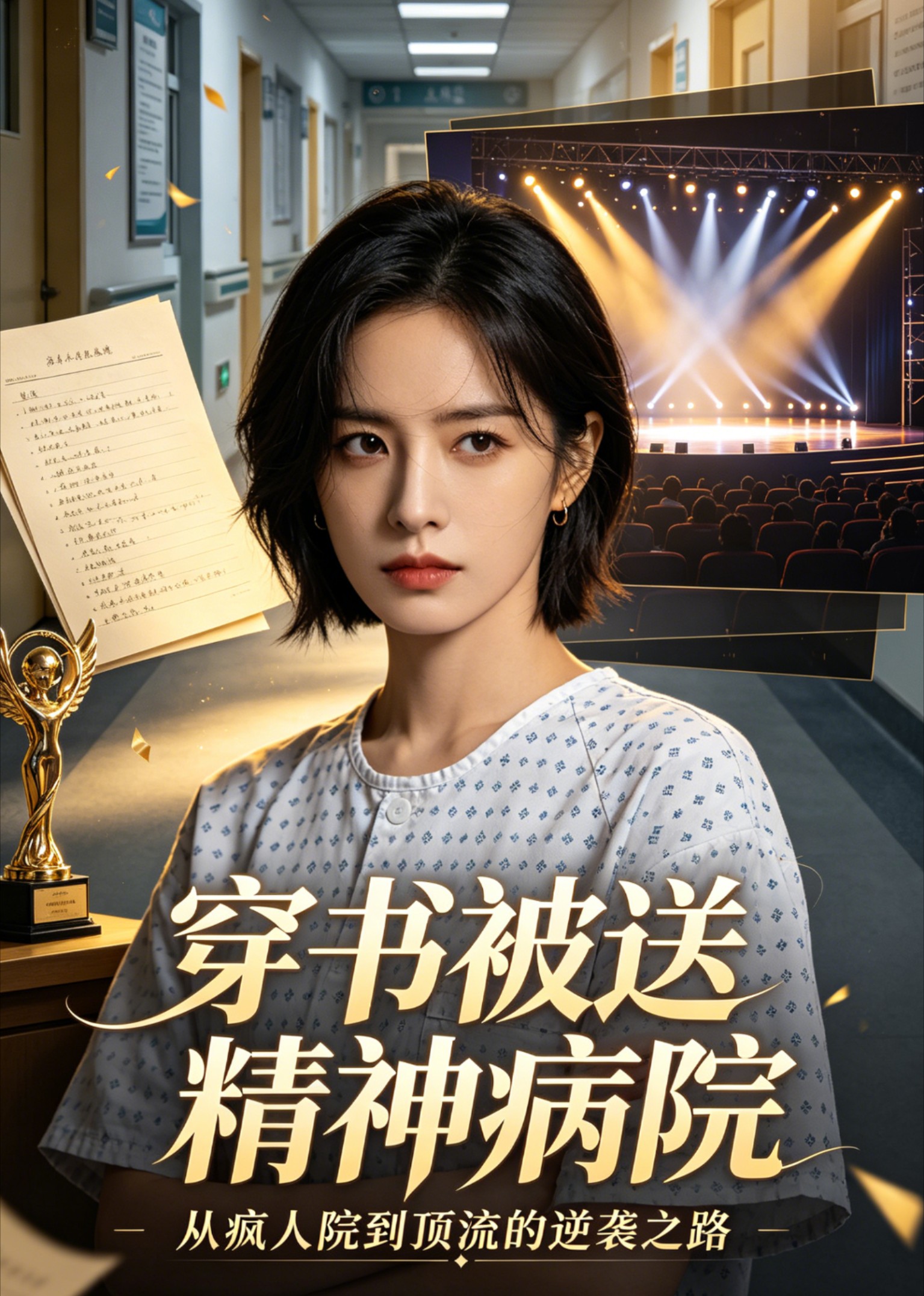 穿书被送精神病院封面图