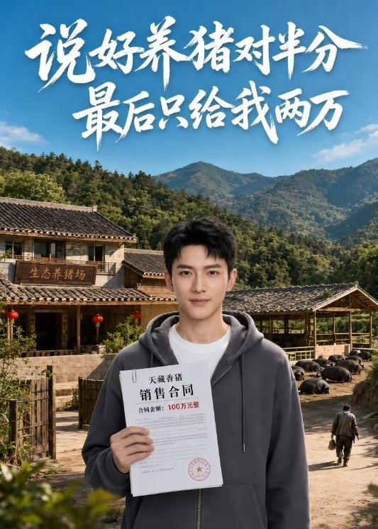 说好养猪对半分最后只给我两万封面图