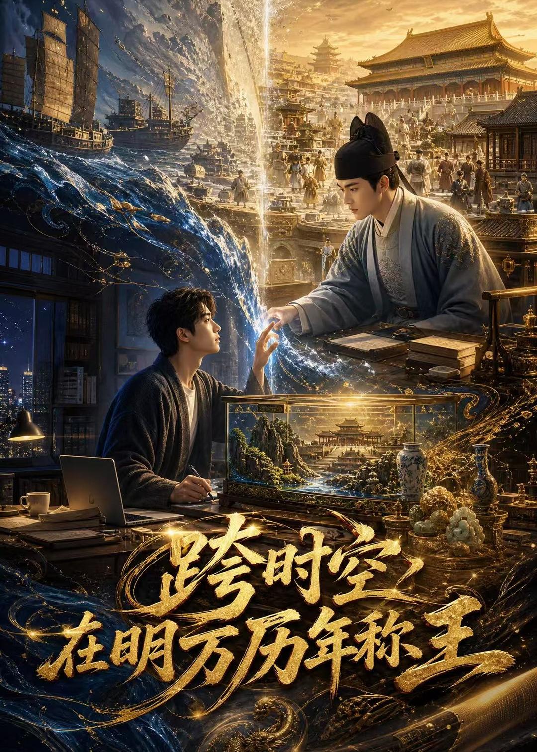 跨时空在明万历年称王封面图