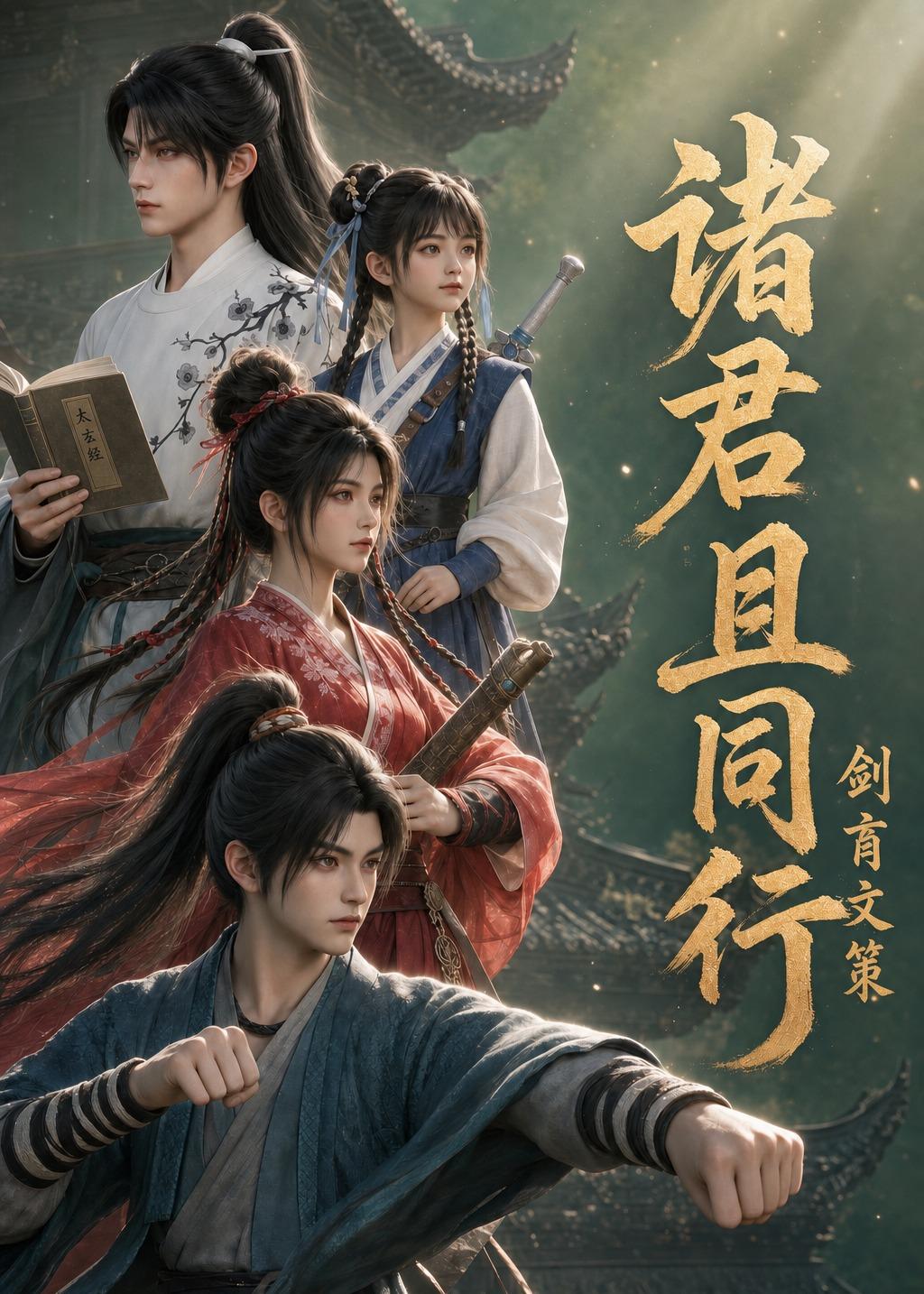 诸君且同行，剑育文策封面图