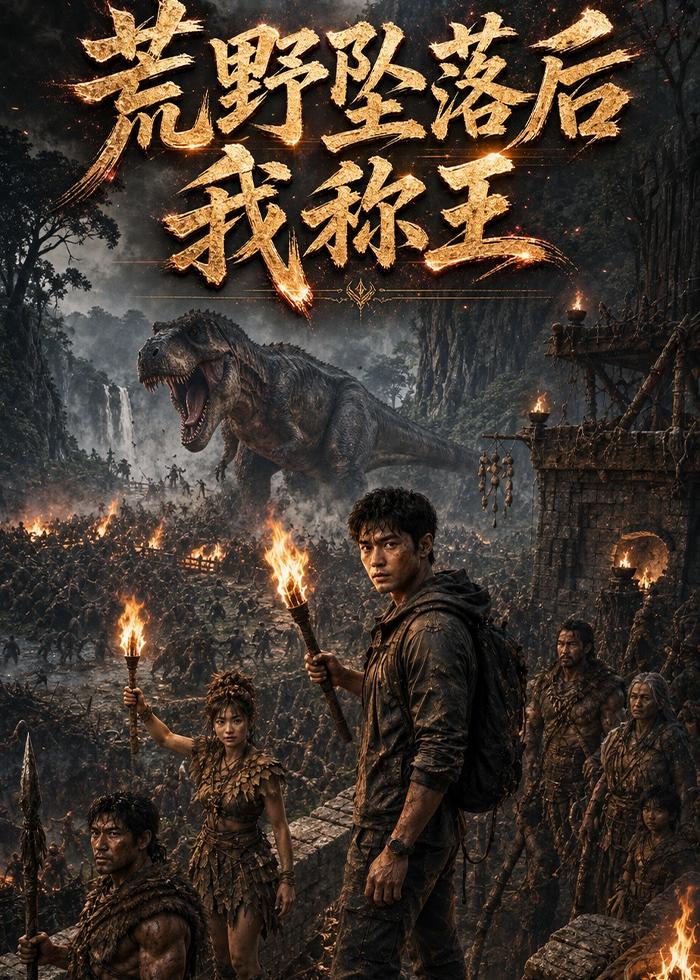 荒野坠落后我称王封面图
