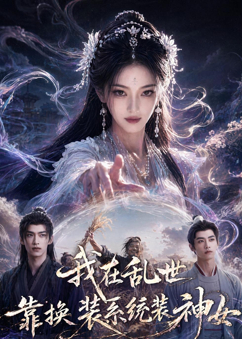 我在乱世靠换装系统装神女封面图