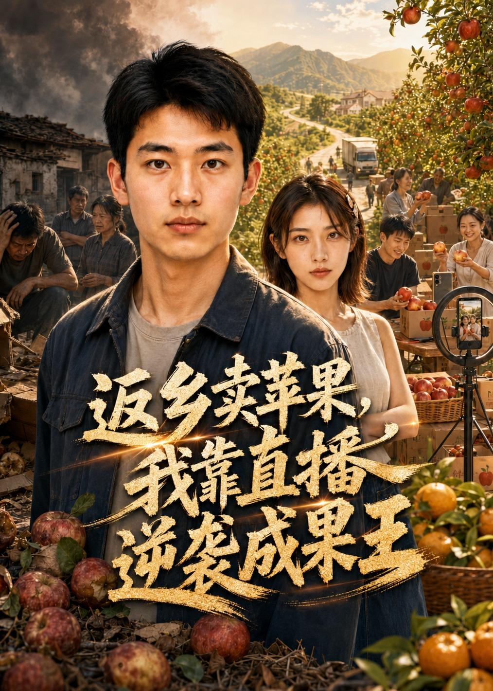 返乡卖苹果，我靠直播逆袭成果王封面图