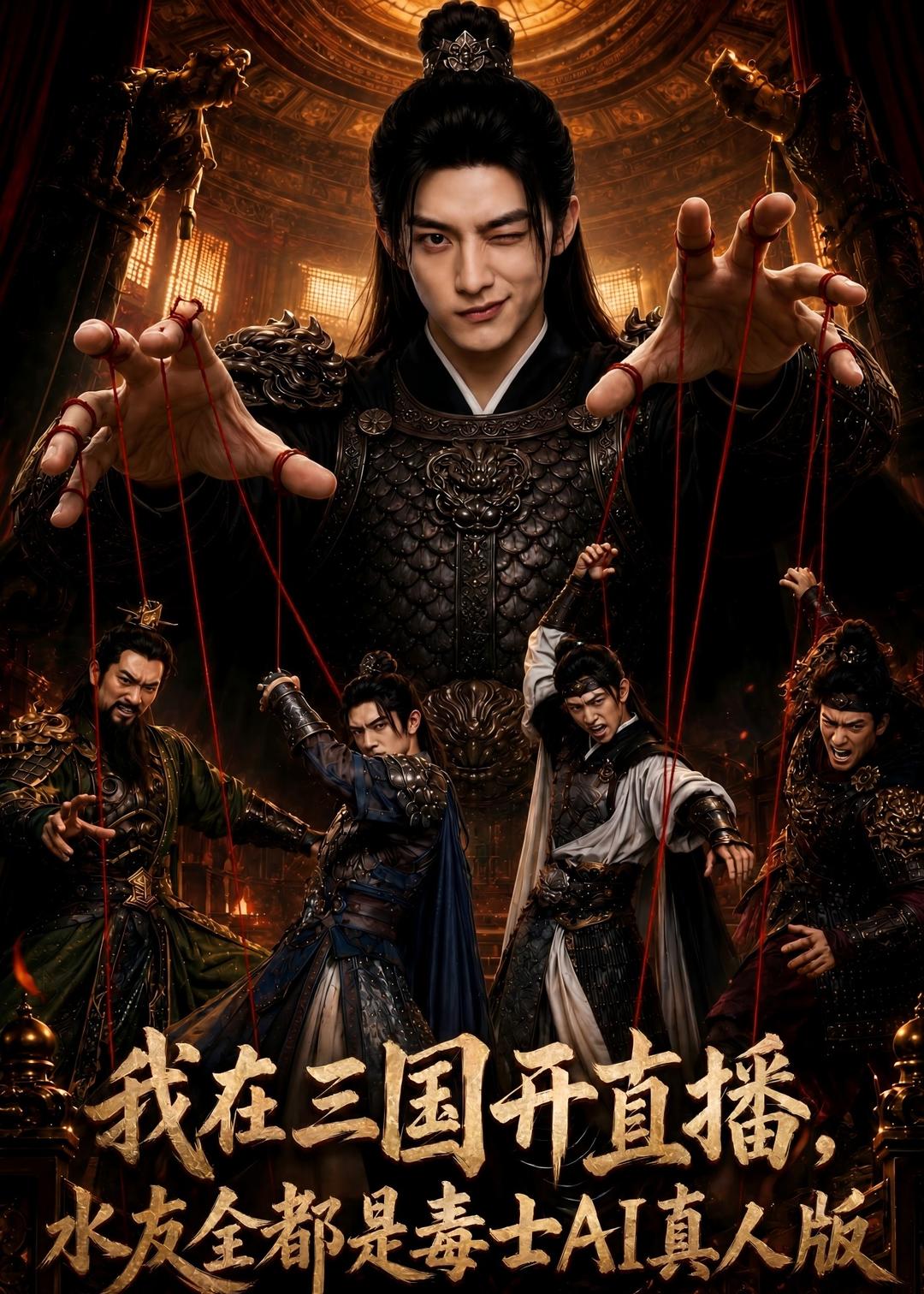 我在三国开直播，水友全都是毒士AI真人版封面图