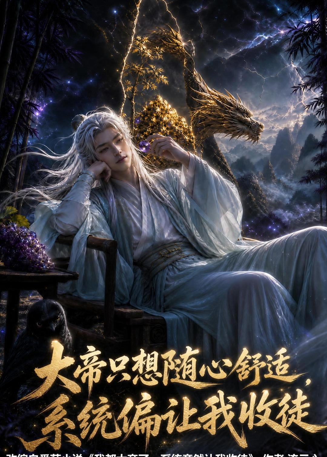 大帝只想随心舒适，系统偏让我收徒封面图