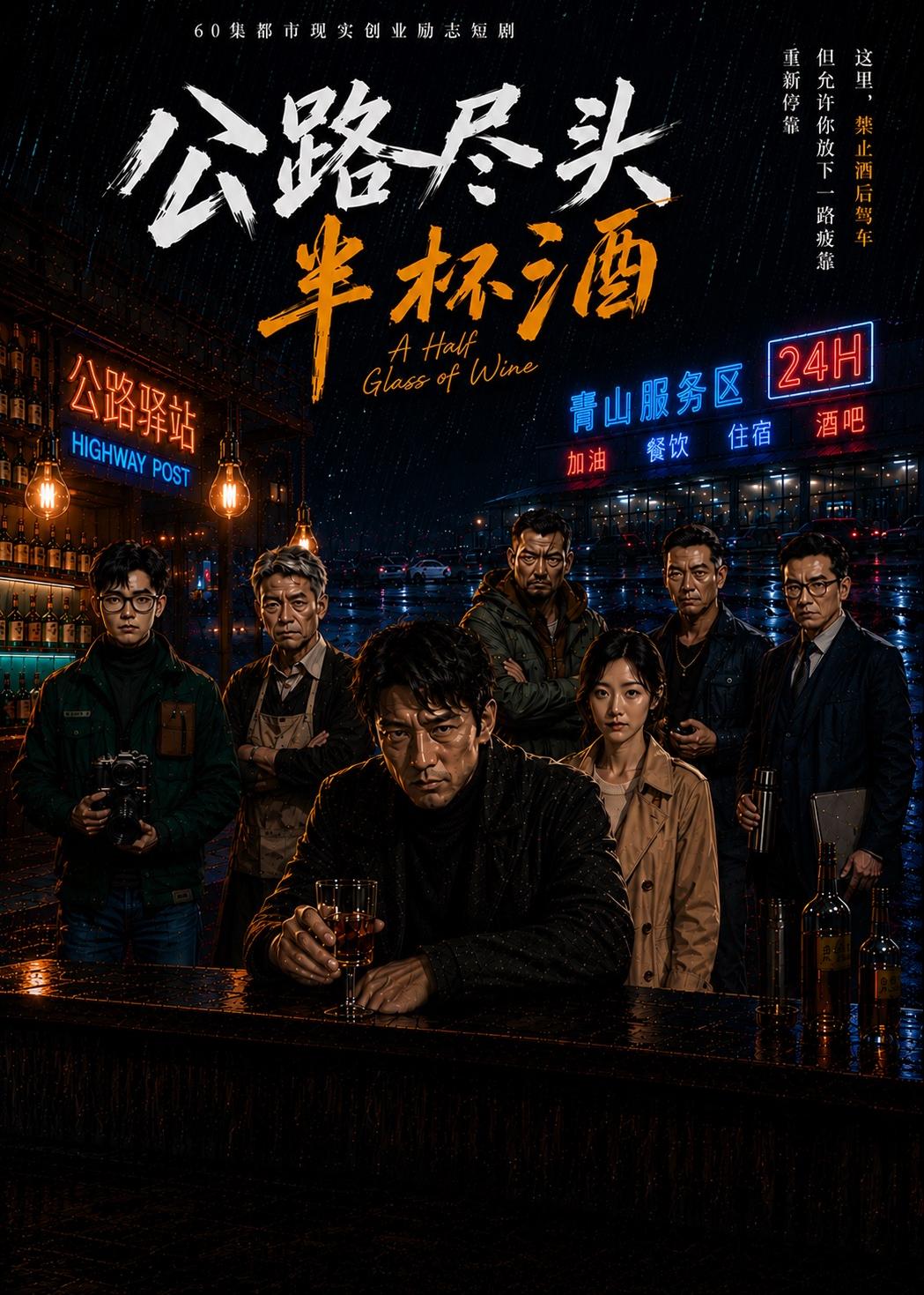 公路尽头半杯酒封面图